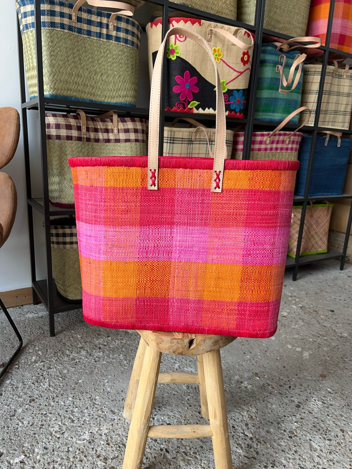 Sunset Picnic - Handmade (boodschappen) tas Sunset Picnic - Handmade (boodschappen) tas