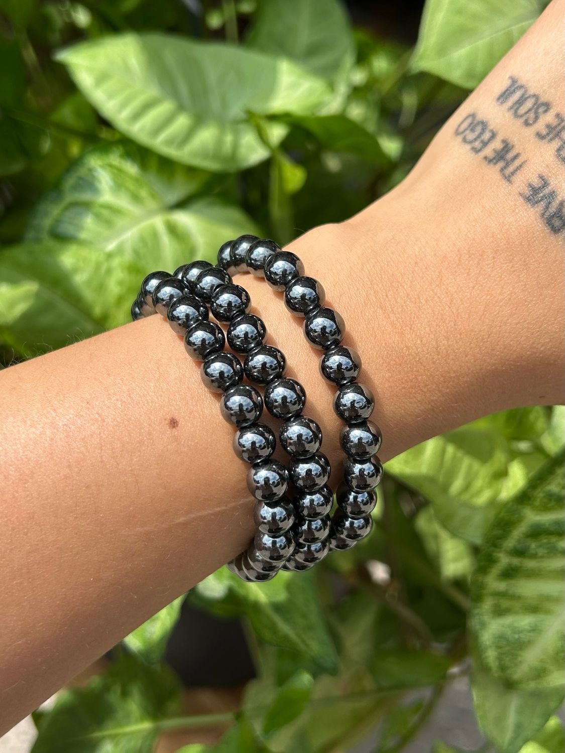 Hematiet 8/10mm armband Hematiet 8/10mm armband