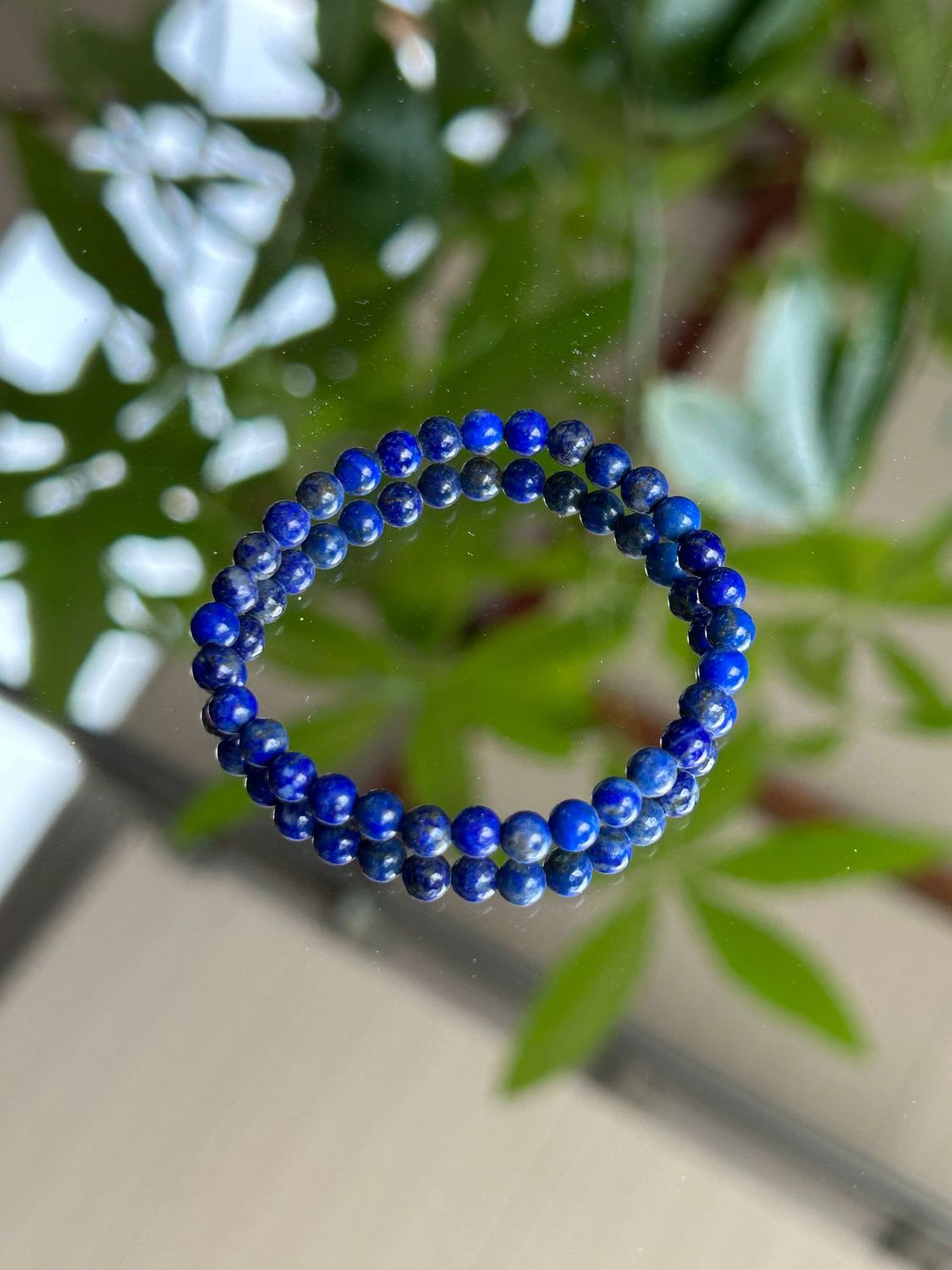 Kinder armband lapis lazuli (4mm)
