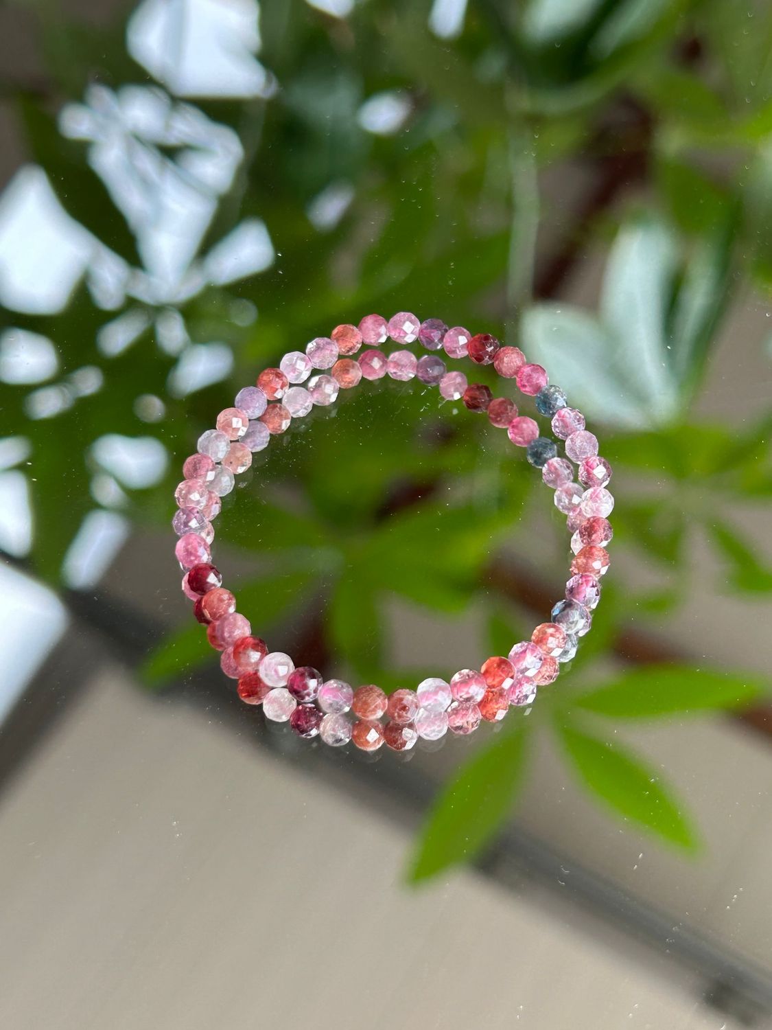Kinder armband spinel (facet geslepen) Kinder armband spinel (facet geslepen)