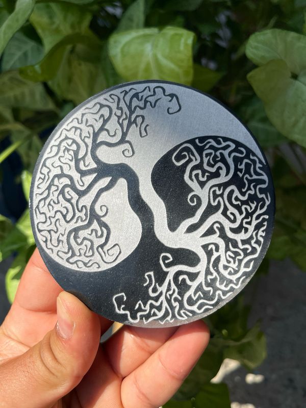 Tree of life seleniet oplaad schijf Tree of life seleniet oplaad schijf
