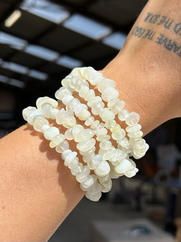 New Jade (serpentijn) Splitarmband