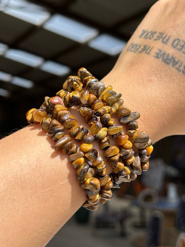 Tijgeroog Splitarmband