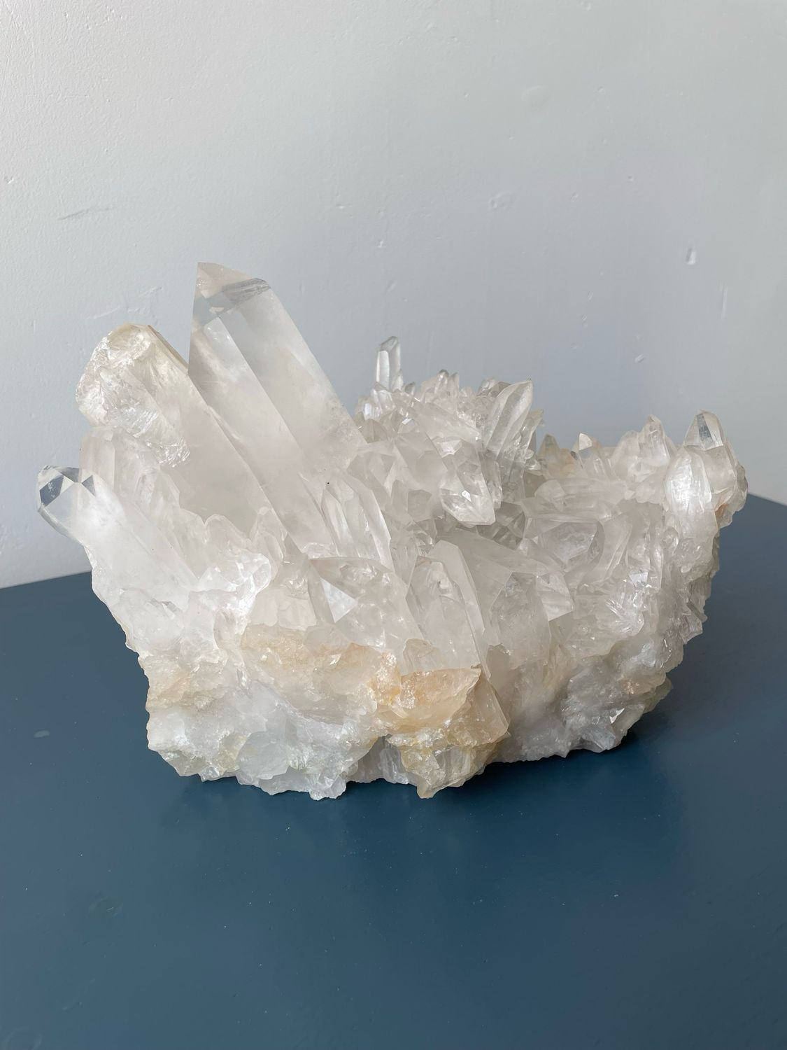 A+ bergkristal cluster