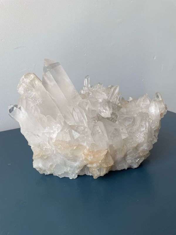 A+ bergkristal cluster