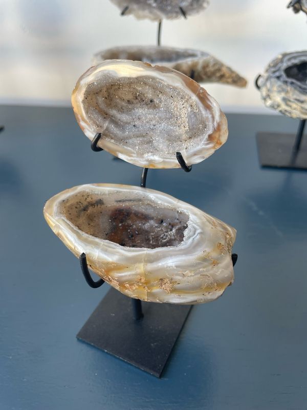 Schattig agaat geode voor sieraden Schattig agaat geode voor sieraden