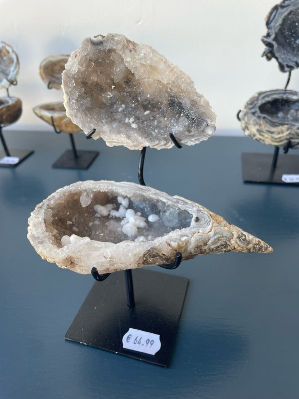 Schattig agaat geode voor sieraden Schattig agaat geode voor sieraden