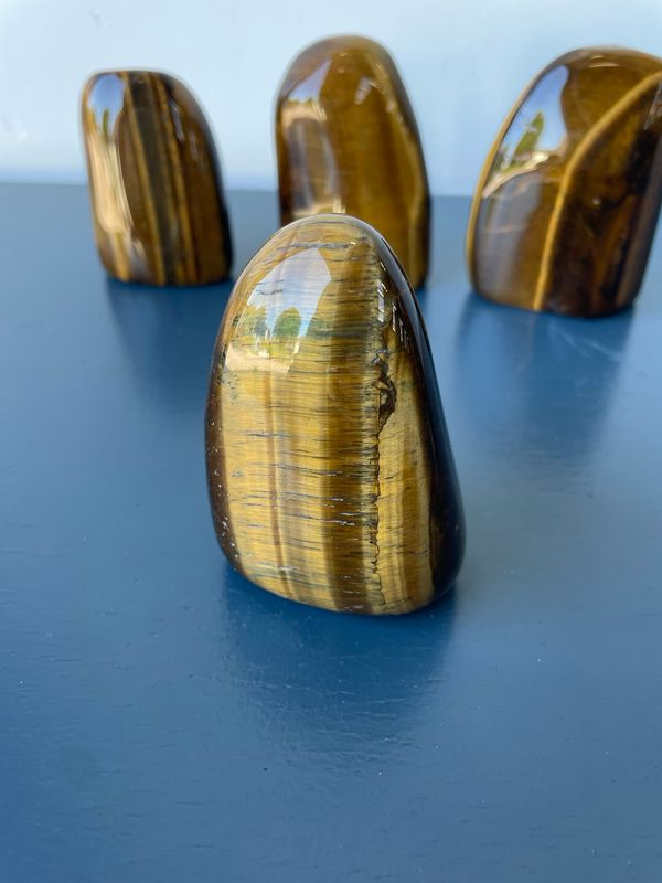 Tijgeroog sculptuur Tijgeroog sculptuur