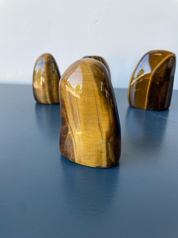 Tijgeroog sculptuur Tijgeroog sculptuur
