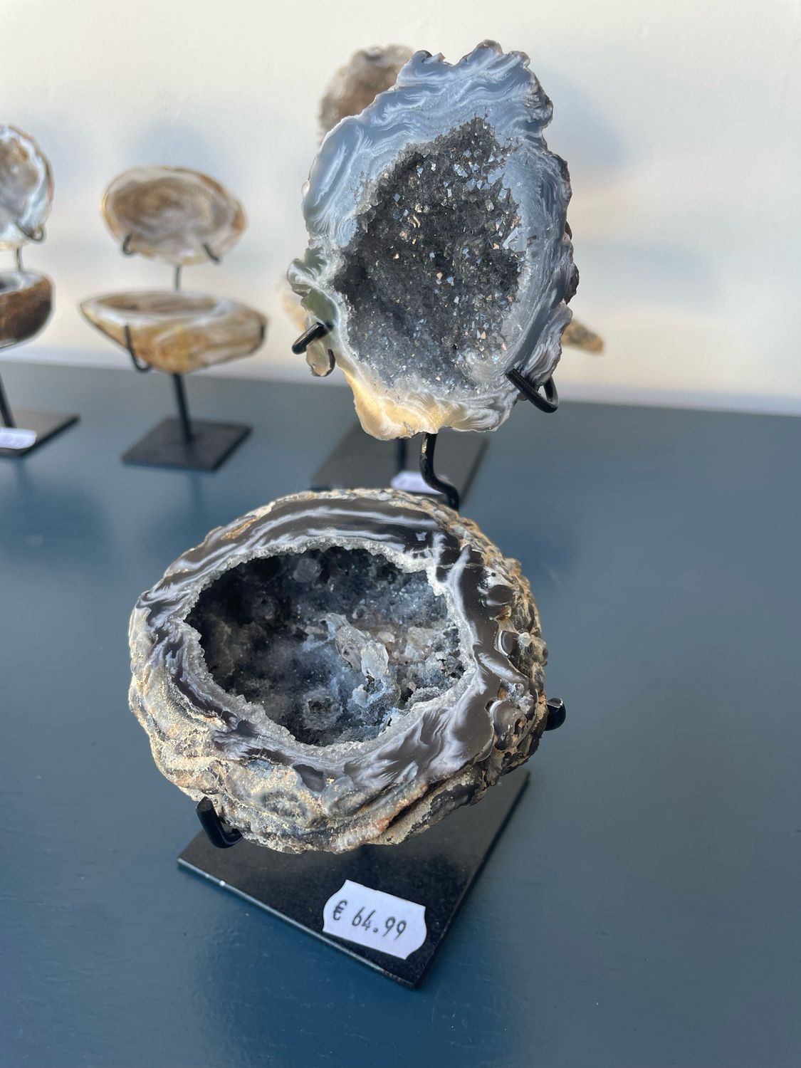 Schattig agaat geode voor sieraden Schattig agaat geode voor sieraden