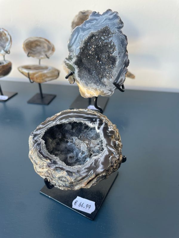 Schattig agaat geode voor sieraden Schattig agaat geode voor sieraden