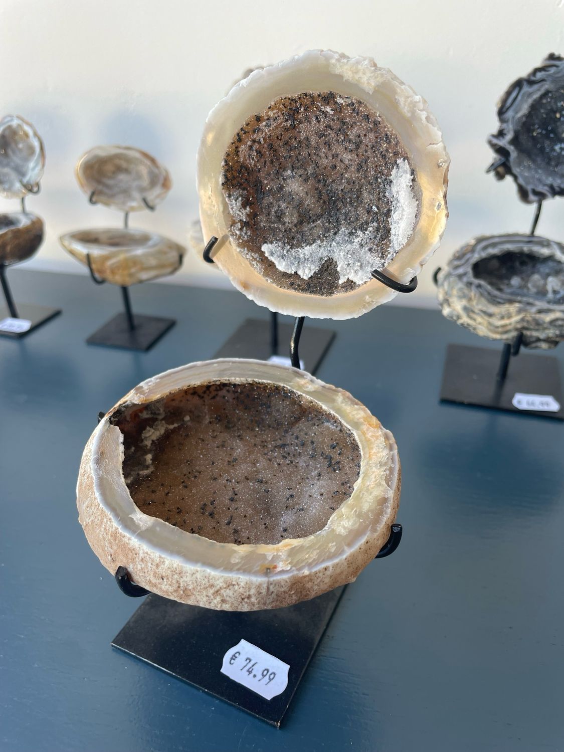 Schattig agaat geode voor sieraden Schattig agaat geode voor sieraden