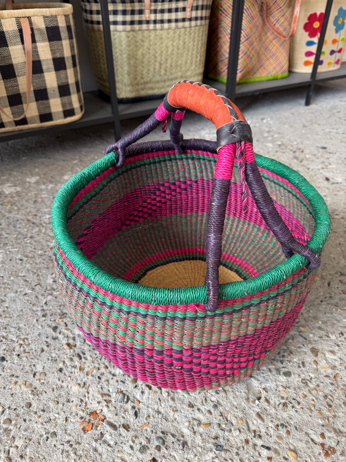 Nelly’s fav! Handmade (boodschappen) basket Nelly’s fav! Handmade (boodschappen) basket