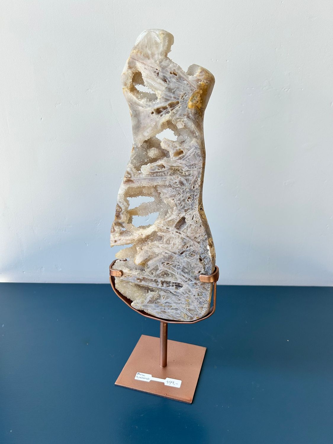 Druzy roze amethist op standaard Druzy roze amethist op standaard