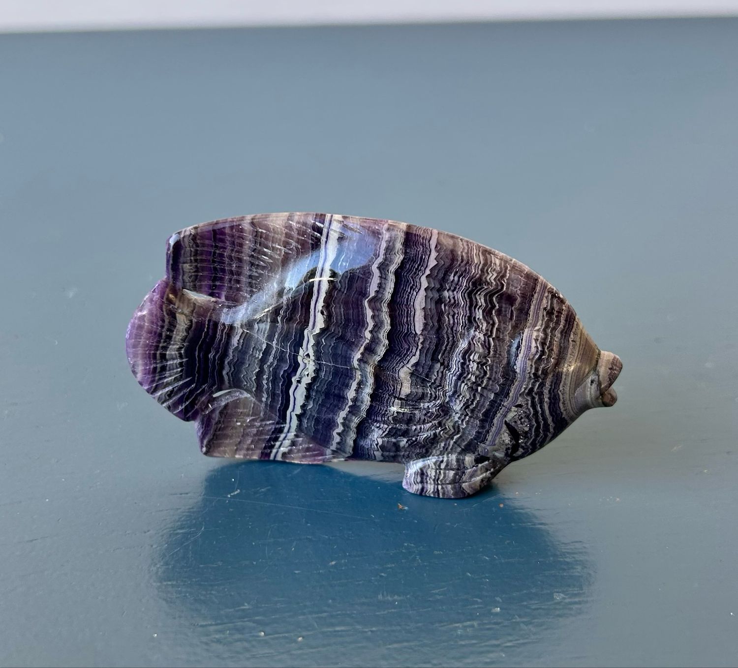 168. Fluoriet vis carving 168. Fluoriet vis carving
