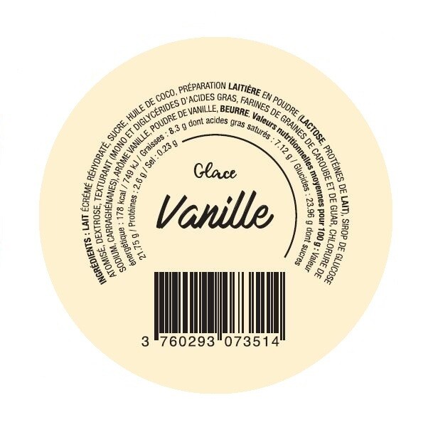 GLACE VANILLE (x24)