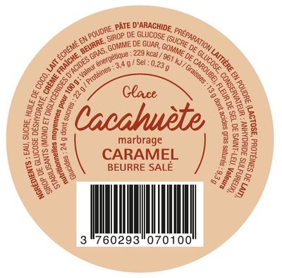 CACAHUETE MARBRE CARAMEL BEURRE SALE (x12)