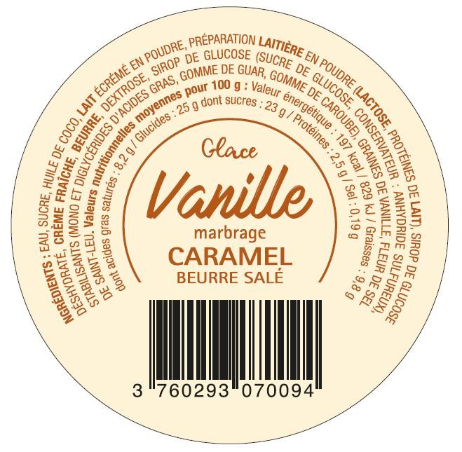 VANILLE MARBRE CARAMEL BS (x12)