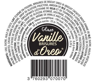 VANILLE BRISURES D'OREO® (x12)