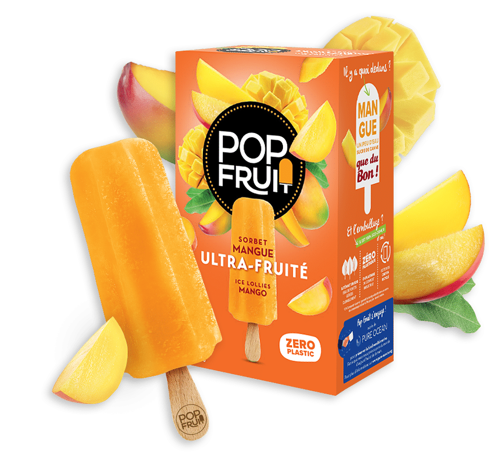 POP FRUIT MANGUE (X4)