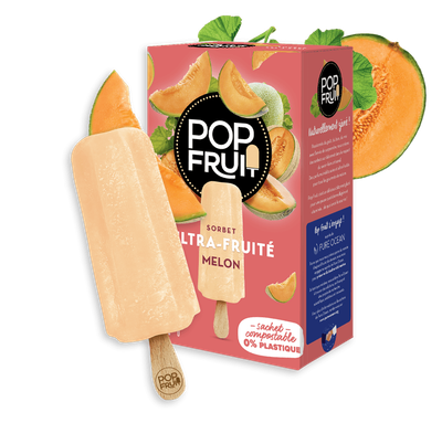POP FRUIT MELON (X4)