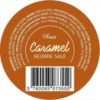 GLACE CARAMEL BEURRE SALE (x24)
