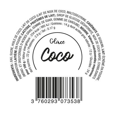 GLACE COCO (x24)