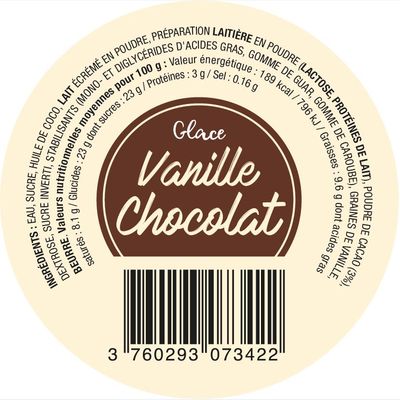 GLACE VANILLE CHOCOLAT (X24)