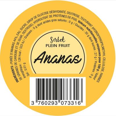 SORBET ANANAS (x24)