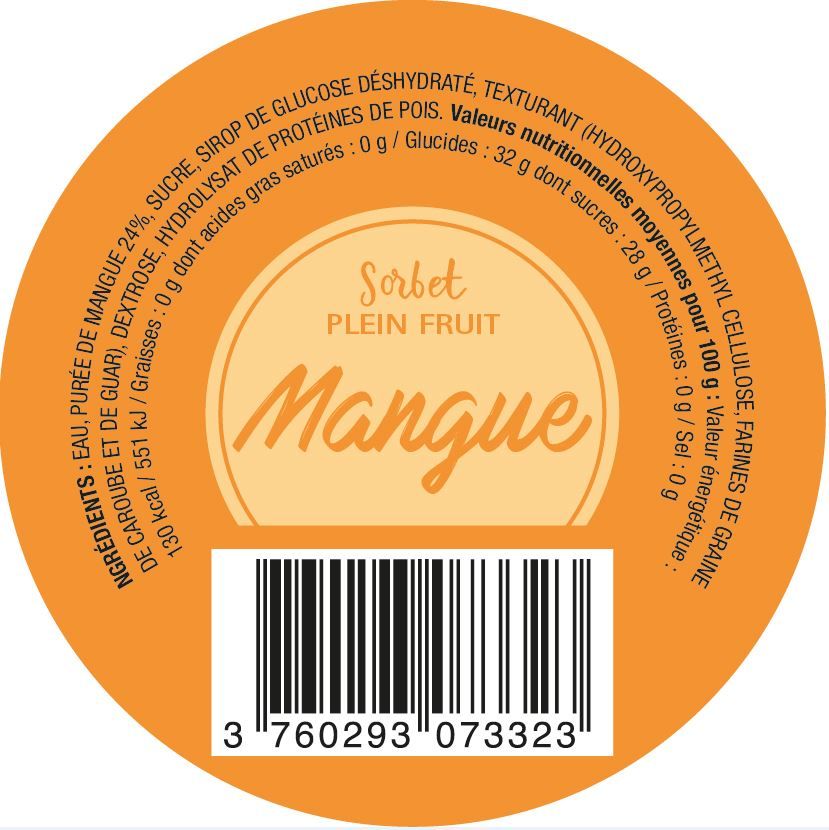 SORBET MANGUE (x24)