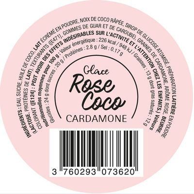 GLACE ROSE COCO CARDAMONE (x24)