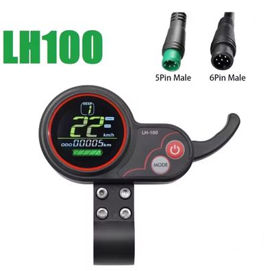 LH-100 Display Throttle  60V - 6 pin in stock