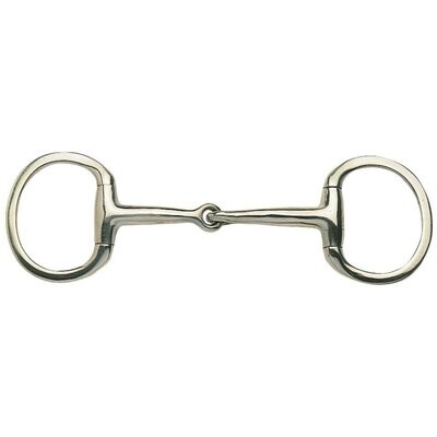 Equi-steel Thin Mouth Eggbutt Snaffle