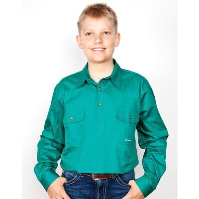 Just Country Boys Lachlan ½ Button Workshirt