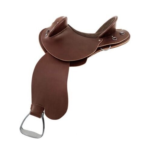 Toowoomba Saddlery Cloncurry Fender, Size/Colour: 17''/43cm Brown Smooth Out