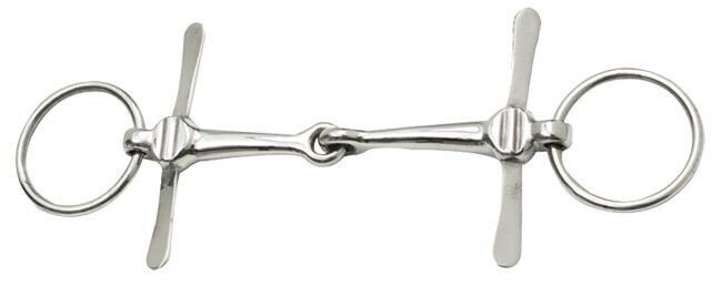 Tom Thumb Snaffle Stainless Steel, Size: 3 1/2''/9cm