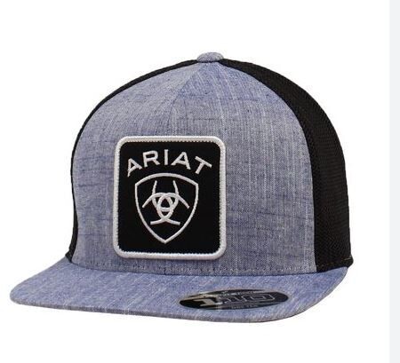 Ariat B Fit Trucker Cap, Colour: Blue Patch / Black