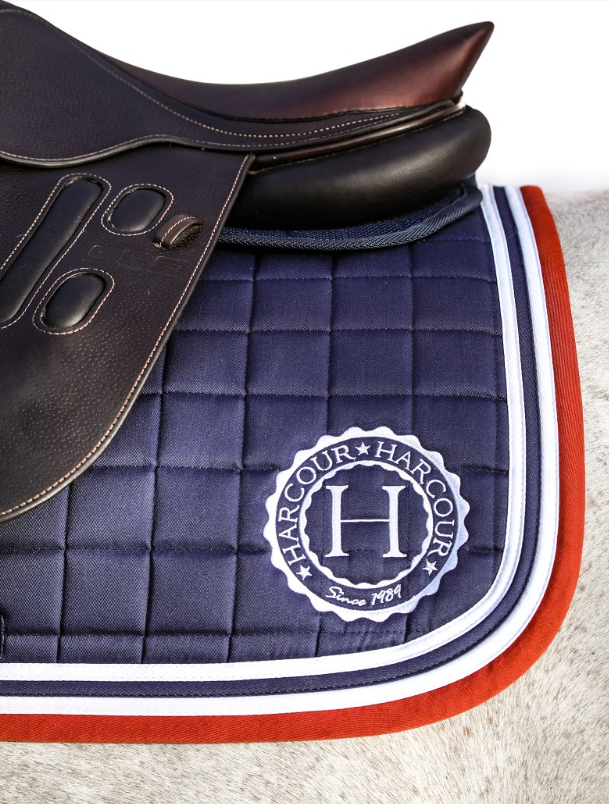 Harcour Soft Saddle Pad, Size: Pony, Colour: Navy/Marine