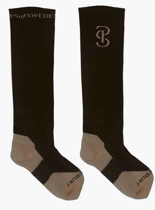 PS Of Sweden Holly Riding Socks, Colour: coffee, Size: 36-38