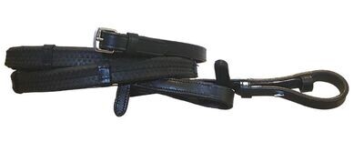 Lumiere Leather & Rubber Grip Reins