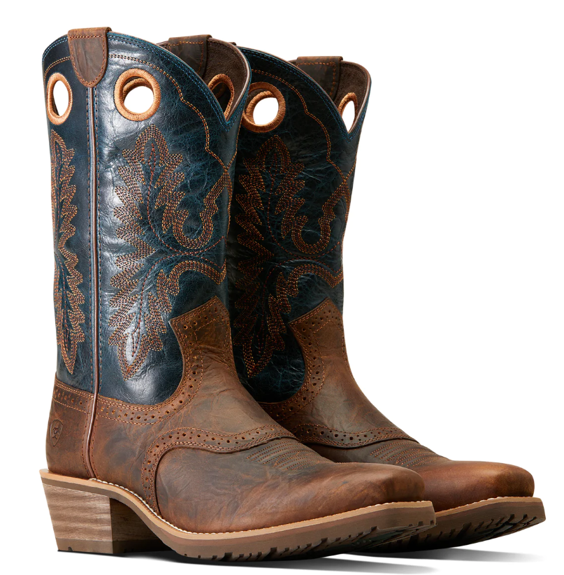 Ariat Mens Hybrid Roughstock Square Toe Boot, Size: 8ee