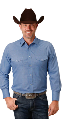 Roper Mens Karman Classic Long Sleeve Shirt