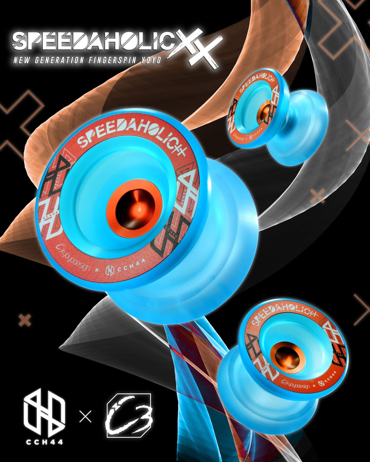 C3yoyodesign SPEEDAHOLIC XX 2025 - CCH44 edition C3yoyodesign SPEEDAHOLIC XX 2025 - CCH44 edition