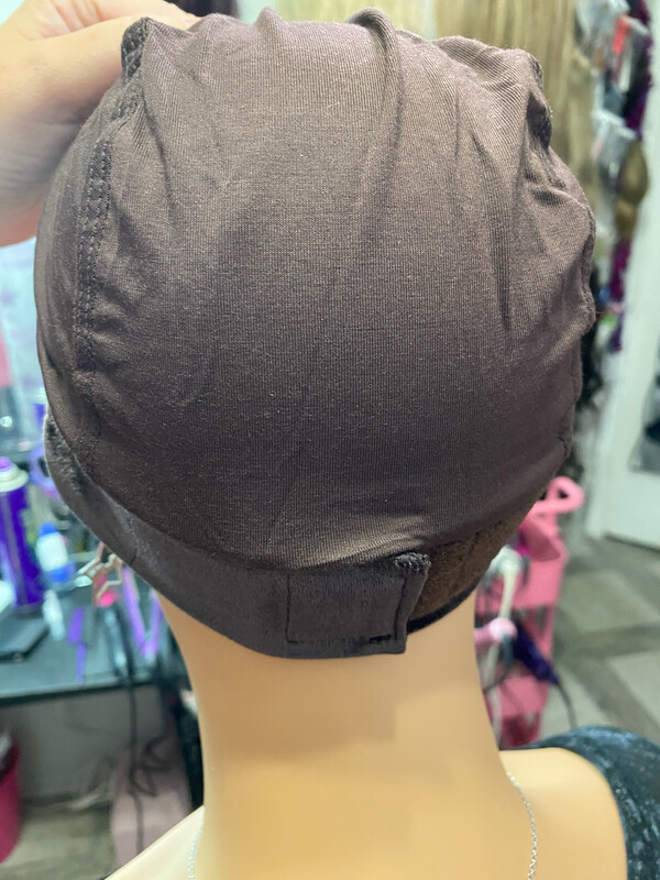 Wig Grip CAP w/Lace Part - BROWN