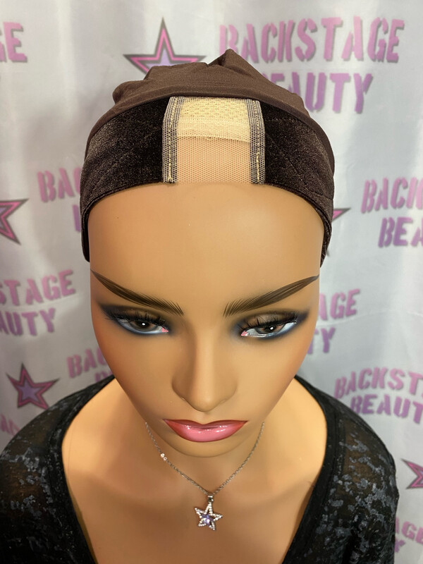 Wig Grip CAP w/Lace Part - BROWN
