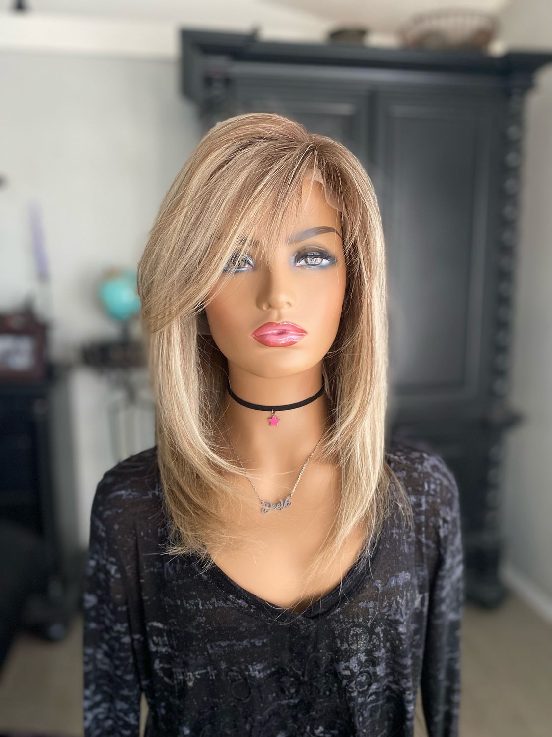 SPOTLIGHT - Lonnie - Virgin Hair 16&quot; Bob - 1 in stock