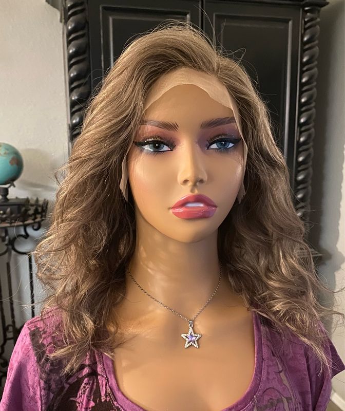 SPOTLIGHT - Sugar - 16" Wavy Handtied Cap - 1 Med/Lg in stock