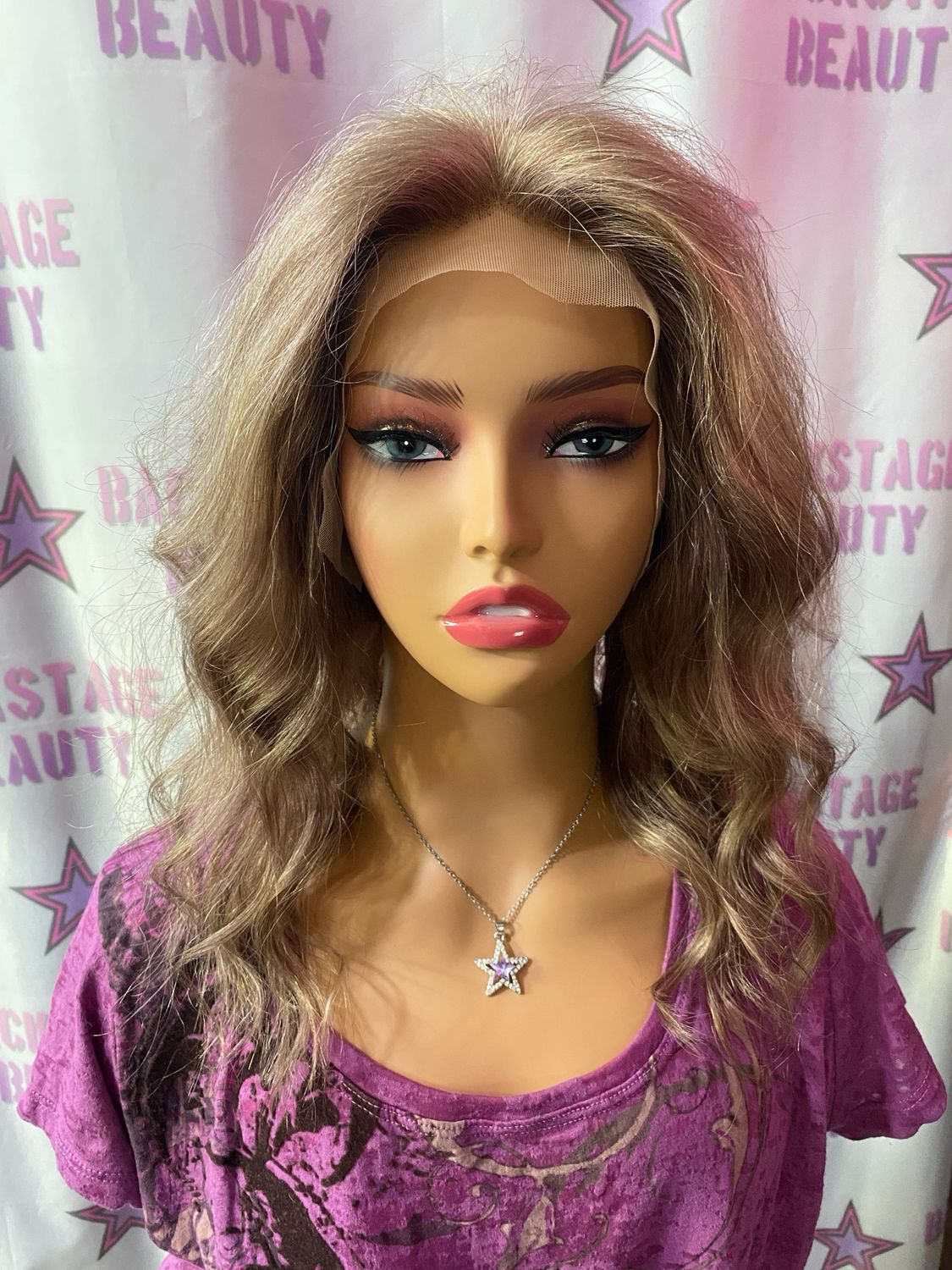 SPOTLIGHT - Sugar - 16&quot; Wavy Handtied Cap - 1 in stock