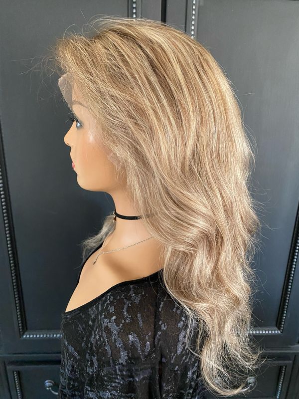 SPOTLIGHT - Pecan Delight - 16" Wavy Full Lace Cap - 1 in stock (Medium Cap)