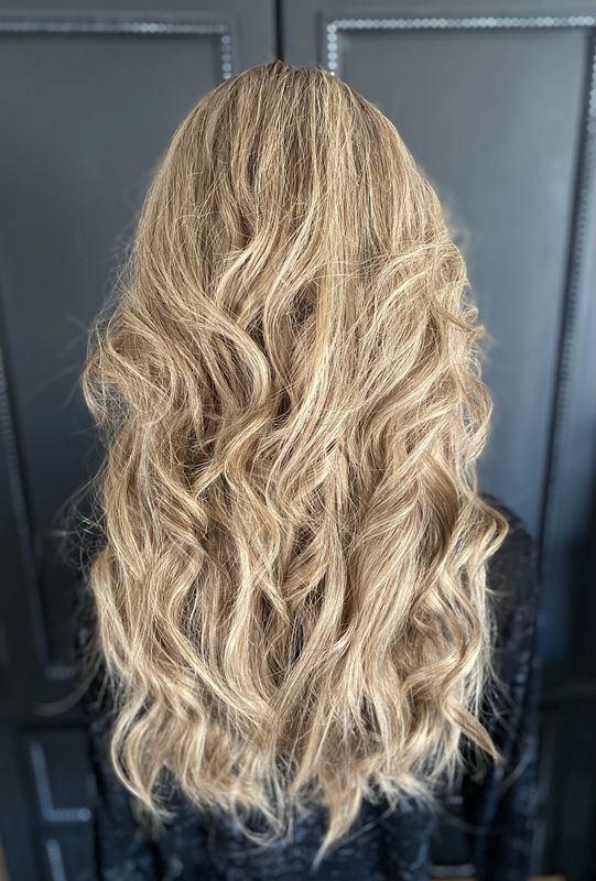 Cut Layers (Face Framing or Full Shag Layers)